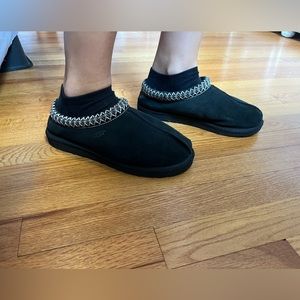 Used Black UGG Slippers